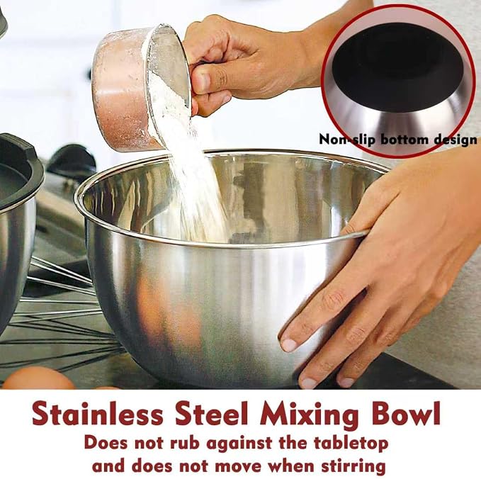 Sourdough Bread Starter Kit Baking Supplies with Cast Iron Dutch Oven for Bread Baking 34 Oz Starter Jar 2 Cotton Rope Banneton Proofing Basket Best Gift Set - Image 6