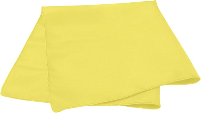 20x20-Inch Square Polyester Cloth Napkins, Lemon Set of 12 - Image 2