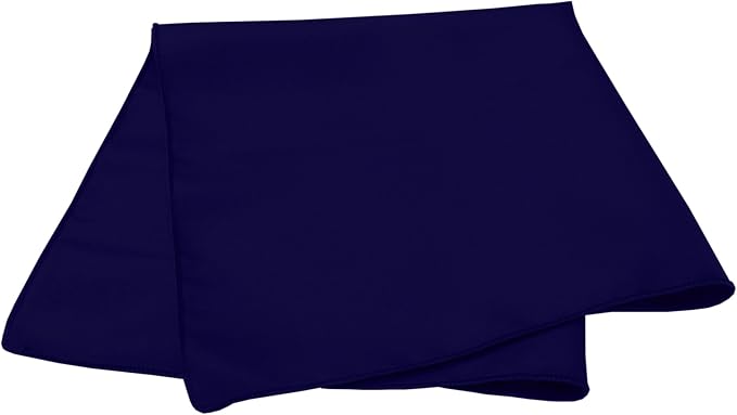 17x17-Inch Polyester Cloth Napkins, Deep Royal, Set of 120 | Bulk Case of 10 Dozen, Dinner Napkins, Square, Serged Edges, Machine Washable, Wrinkle-Resistant, Flame-Resistant, Blue - Image 2
