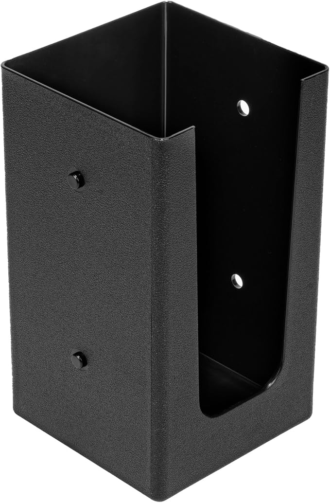 Restaurantware Restpresso Coffee Bar Organizer, 1 Count Durable 1 Compartments, Compact Size, Black Plastic Tabletop Coffee Supplies Organizer For Homes, Office Spaces, Breakrooms, and Lounges by Restaurantware