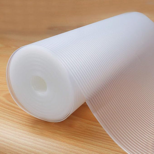 Shelf Liner, Non-Slip Cabinet Liner, Washable Oil-Proof for Kitchen Cabinet, Shelves, Refrigerator, Storage, Desks, 16 Inches x 20 FT, Non Adhesive Drawers Liner… (16 Inches x 20 FT) by Glomen