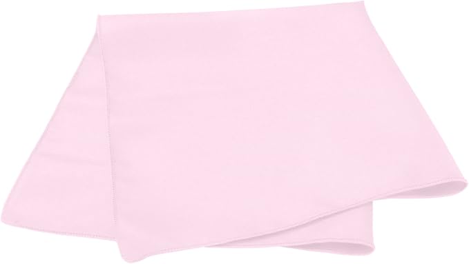 20x20-Inch Polyester Cloth Napkins, Ice Pink, Set of 12 - Image 2