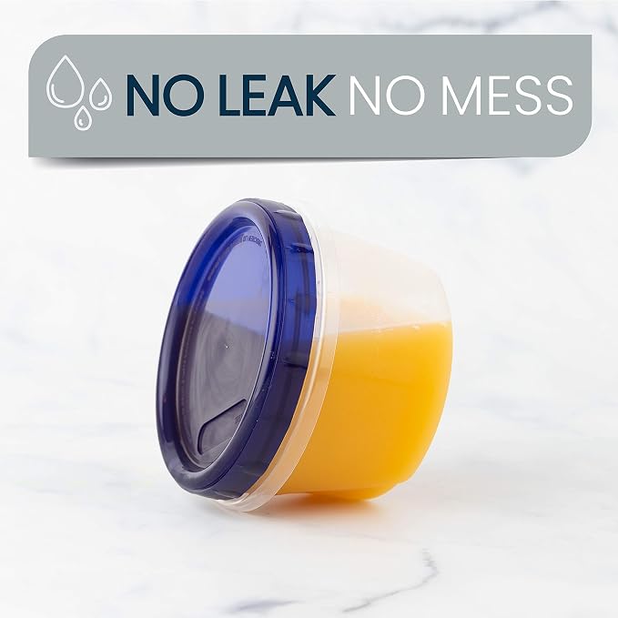 PLASTICPRO Twist Top Deli Containers Clear bottom [16 oz 120 Pack] - Image 4
