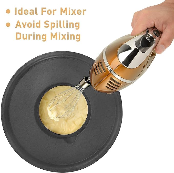 Wildone 5pcs Stainless Steel Mixing Bowls with Graters and 16pcs Measuring Cups & Spoons Set - Image 4