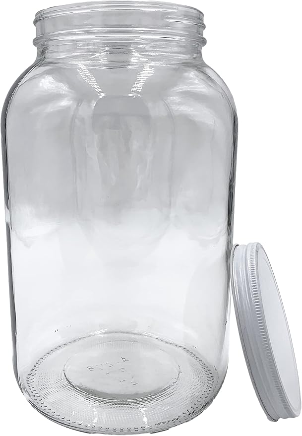 SS Strainers (Medium Strainer with Glass Jar Combo, 1 Gallon Jar Combo) - Image 5