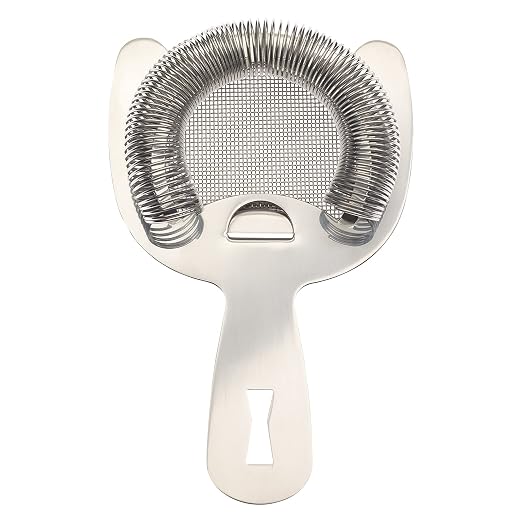 Barfly Fine Mesh Spring Strainer, Stainless Steel by BarflybyMercer