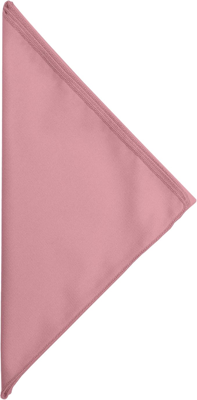 17x17-Inch Twill Cloth Napkins, Dusty Rose, Set of 24 - Image 2