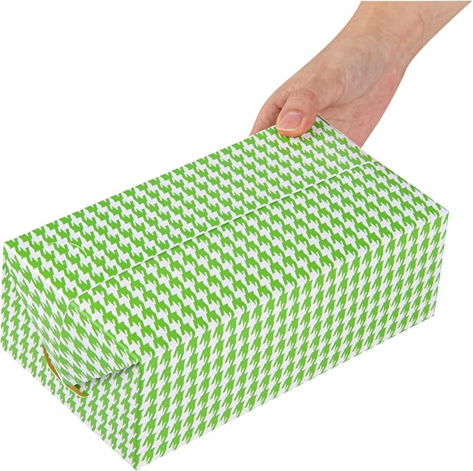 Restaurantware Takeout Box 400 Count 71 Ounces Paper Recyclable Container Disposable Lunch Box Spill-Resistant Food Box Fast Top Design Green - Image 9