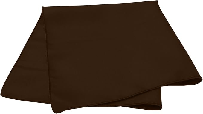 17x17-Inch Polyester Cloth Napkins, Espresso, Set of 36 - Image 2