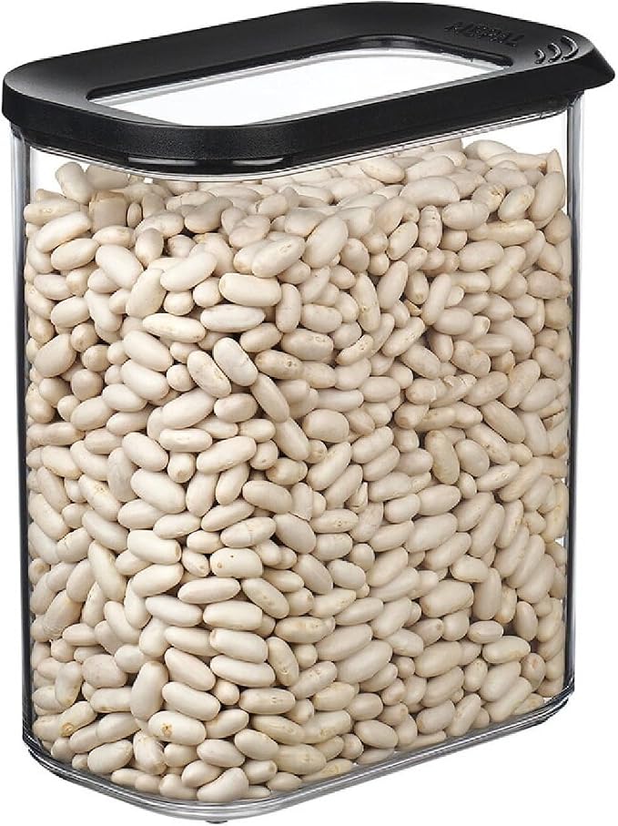 MEPAL Modula Storage Containers Economy Set 1500 ml Black Edition Storage Container Ideal for Storing Dry Food - Image 2