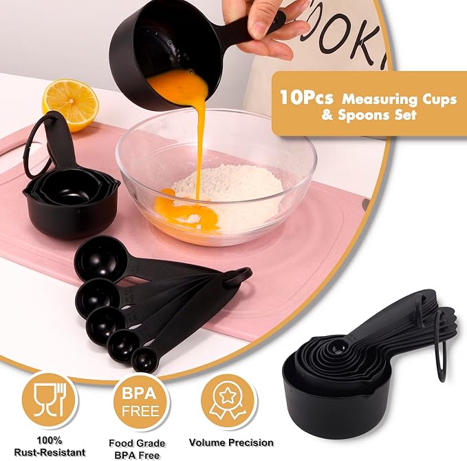 Silicone Cooking Utensils Set, 17pcs Kitchen Utensil Set with Rotatable Holder, Heat-Resistant Silicone Utensils for Cooking, Non-Stick Spatula Set with Stainless Steel Handle,Turner,Ladle (Gold) - Image 7