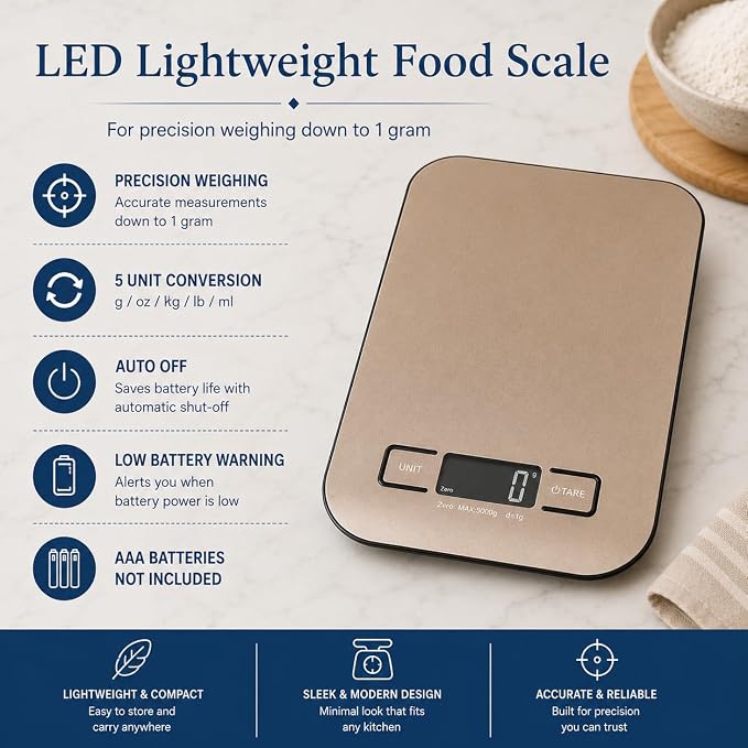 Complete Sourdough Starter Kit, 2 Bannteon Bread Proofing Baskets 9" & 10", UFO Bread Lame, Food Scale, Starter Jar, Silicone Baking Mat, Stainless Steel Dough Scraper and Flour Sifter, Recipes - Image 6