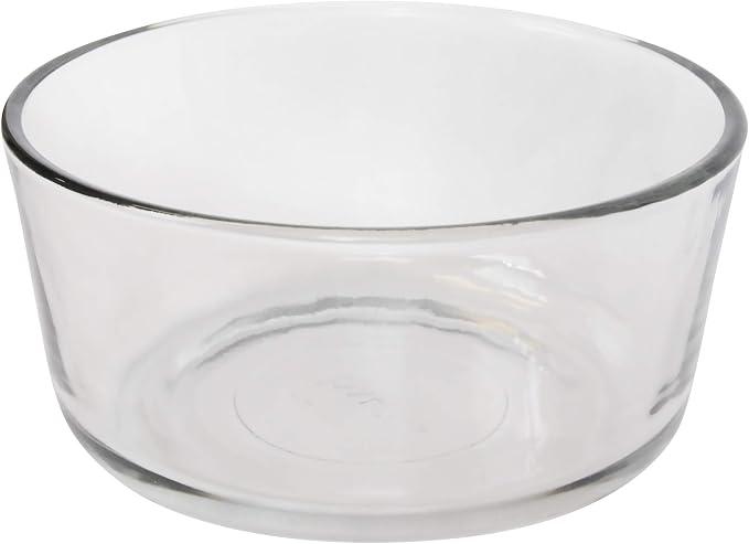 Pyrex 7201 Glass Bowl & 7201-PC Pumpkin Orange Lids (4-Pack) - Made in USA | Tempered Construction | Reusable Covers | Food Freshness Protection | Oven-To-Table Use - Image 8