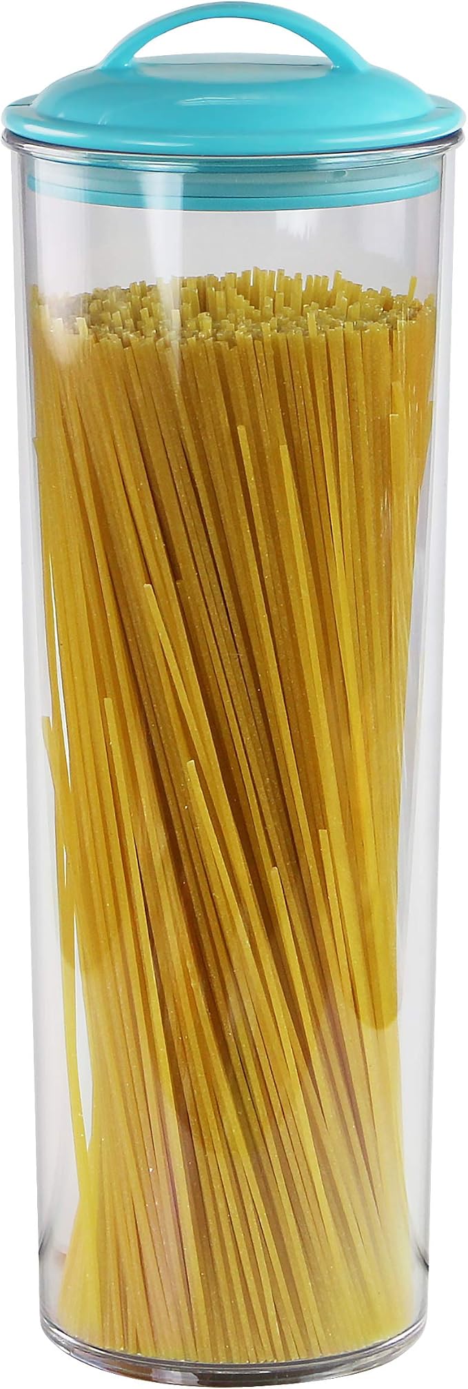 Calypso Basics by Reston Lloyd Acrylic Storage Canisters, Spaghetti, Turquoise - Image 2