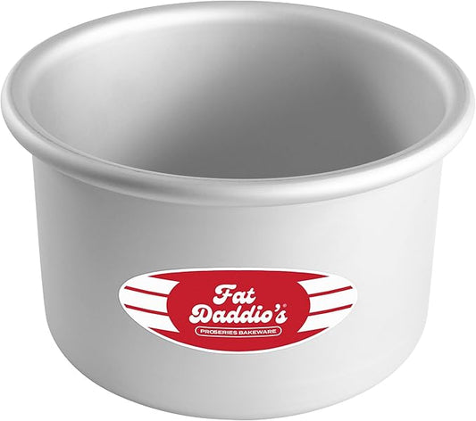Fat Daddio's Aluminum Round Cake Pan, 4" Deep - 6" by FatDaddios