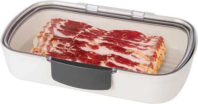 ProKeeper Deli Food Storage Container with Air-Tight Seal and Dry Erase Lid | Ideal for Deli Meats, Cheeses, and Bacon, BPA Free and Dishwasher Safe by ProgressiveInternational