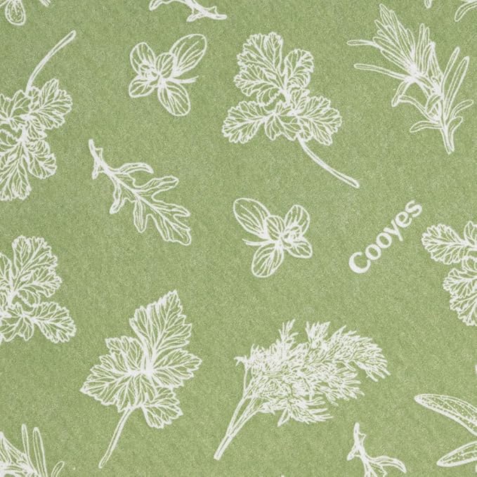 Cooyes Shelf Liner for Refrigerator & Drawer, Non-Adhesive Cabinets Liner for Kitchen Cupboard & Fridge, Breathable Cloth Material, Vegetable-Patterned, 12" x 360", Sage Green - Image 3