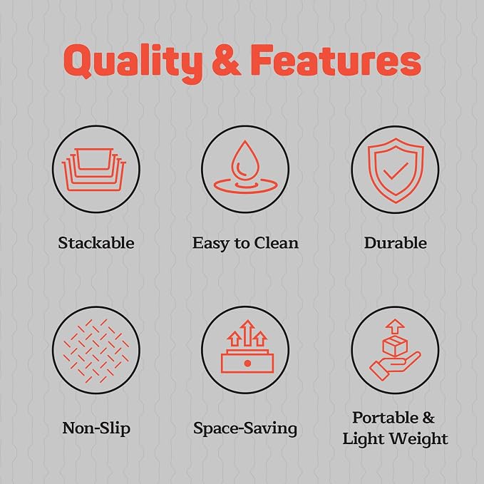 Emporio Kitchen Baking Pan Set - Nonstick Coating, Carbon Steel Bakeware Sets with Gray Silicone Handles, PFOA, PFOS, PTFE Free, Recipe Booklet Included, Oven Safe Tray (Up To 450° F), Set of 3 - Gray - Image 3