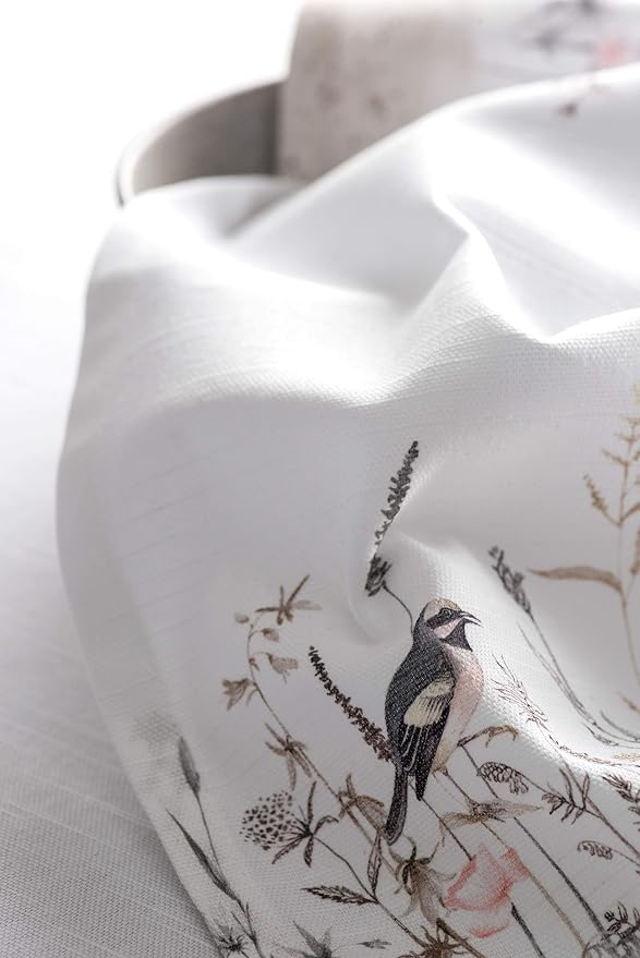 Maison d' Hermine Cloth Napkins Set of 4 Reusable 100% Cotton (20" x 20") | Everyday Square Napkins Cloth Washable Dinner Party Wedding Restaurant Hotel Kitchen Spring Summer - Meadow Florals - Brown - Image 8