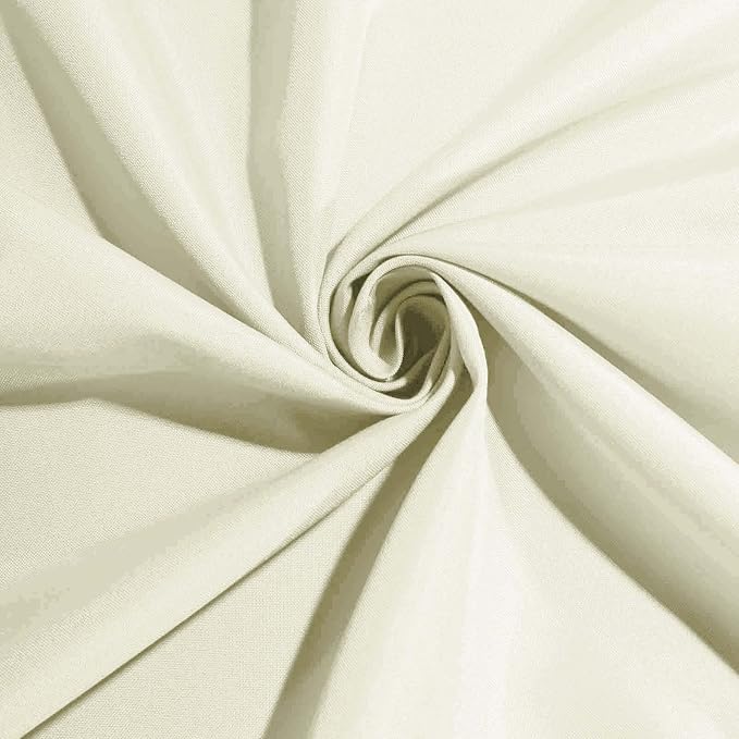 Efavormart Premium Cloth Napkins Set of 25, 20x20 Inch Ivory Seamless Dinner Napkins, Washable Linen Table Napkin Cloth with Hemmed Edges for Weddings, Party and Banquet - Image 3