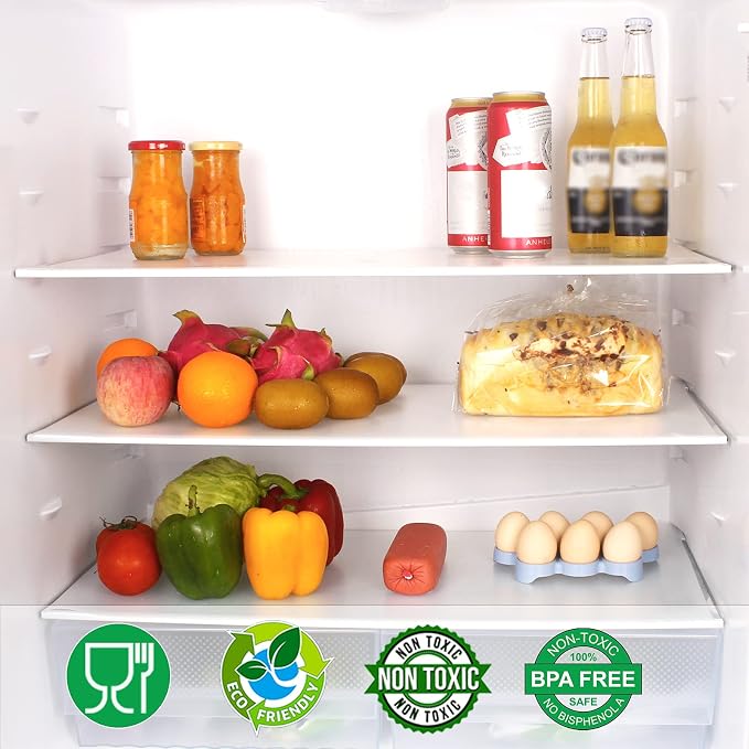 Shelf Liner, Non-Slip Cabinet Liner, Washable Oil-Proof for Kitchen Cabinet, Shelves, Refrigerator, Storage, Desks, 20 Inches x 20 FT, Non Adhesive Drawers Liner… (20 Inches x 20 FT, Thickened) - Image 2