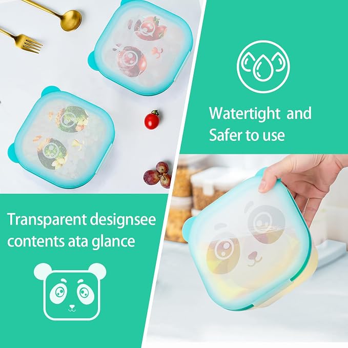 Fold Magnetic Attraction Food Preservation Box, Refrigerator Food Preservation Container, food storage containers with lids，Leak-Proof, Extends The Preservation Time Of Fruits, Vegetables, Meats, Etc. - Image 4
