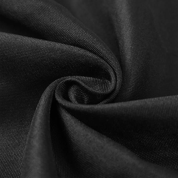 Bailarina Cloth Napkins Set of 80,17x17 inches Dinner Napkins Cloth Washable,Polyester Square Table Cloth Napkin Bulk with Hemmed Edges Ideal for Banquets, Parties and Weddings-Black - Image 5