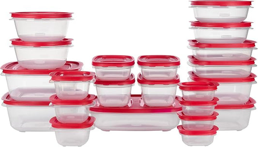 Rubbermaid EasyStore Containers, 44-Piece Set, Food Storage Containers with Lids by Unknown