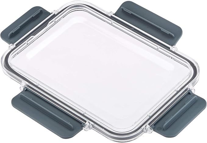 Amazon Basics Tritan Plastic Food Storage Containers with Airtight Locking Lids, 11 Containers, Clear, 22-Piece Set - Image 3
