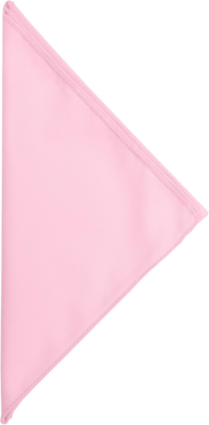 17x17-Inch Twill Cloth Napkins, Light Pink, Set of 60 - Image 2