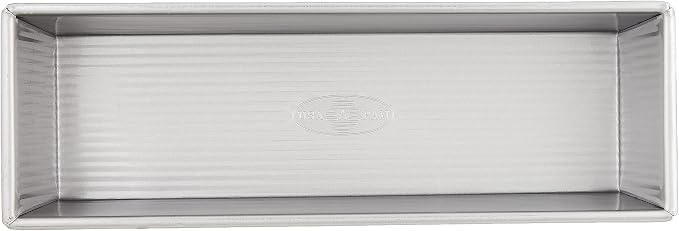 USA Pan Bakeware Pullman Loaf Pan with Cover,13 x 4 inch,Nonstick & Quick Release Coating,Made in the USA from Aluminized Steel,(Pack of 3) - Image 5
