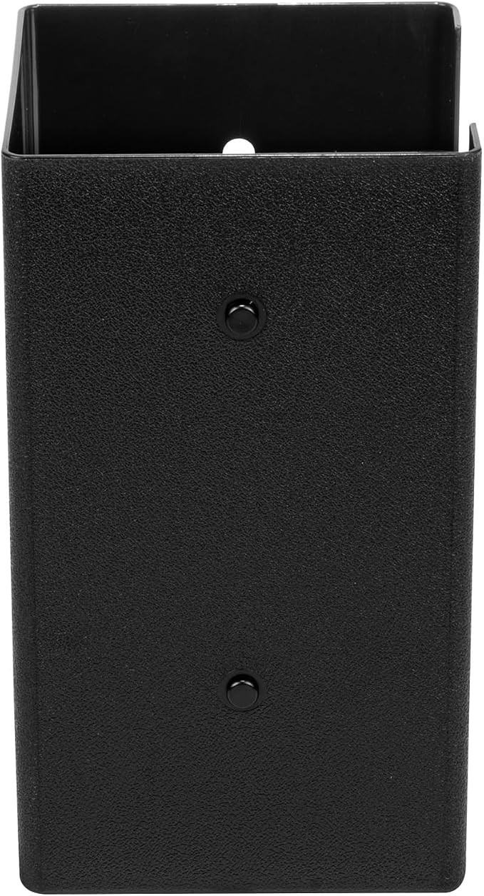 Restaurantware Restpresso Coffee Bar Organizer, 1 Count Durable 1 Compartments, Compact Size, Black Plastic Tabletop Coffee Supplies Organizer For Homes, Office Spaces, Breakrooms, and Lounges - Image 12
