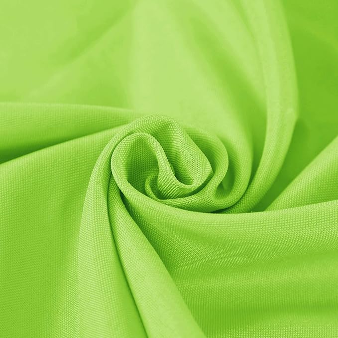 Cloth Napkins 17x17 inch Washable Polyester Dinner Napkins Soft Table Napkins for Wedding Party Dining Banquet(Apple Green,12PCS) - Image 2