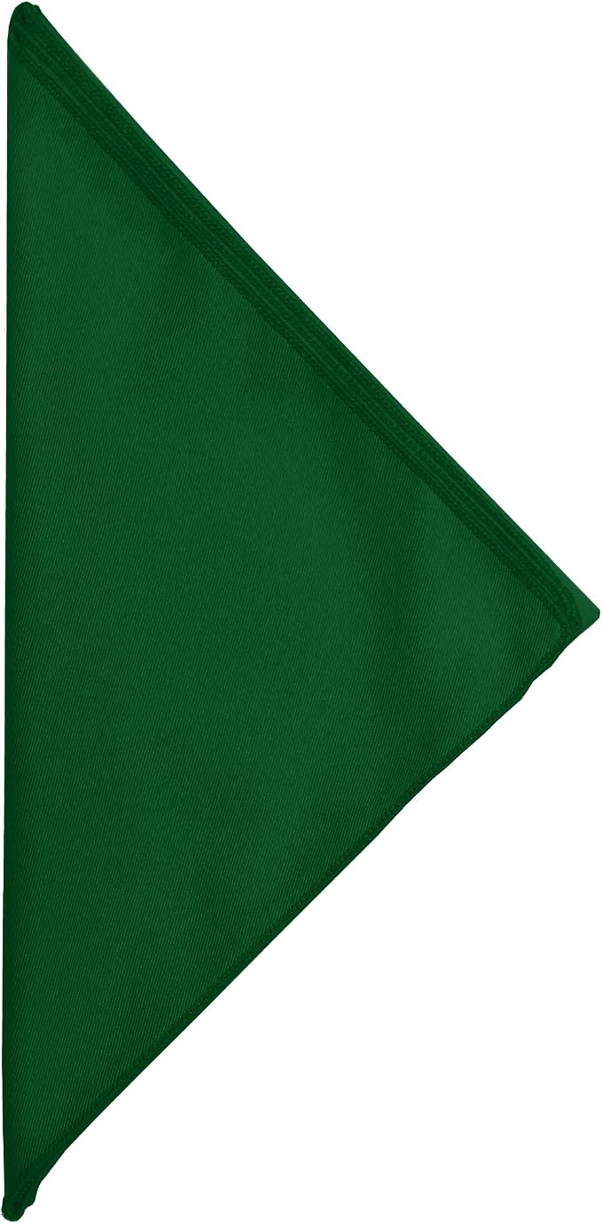 17x17-Inch Square Twill Cloth Napkins, Hunter, Set of 24 | Bulk Case of 2 Dozen, Poly-Cotton, 50% Cotton / 50% Polyester Fabric, Diagonal Twill Weave, Soft Cotton Hand, Green - Image 2