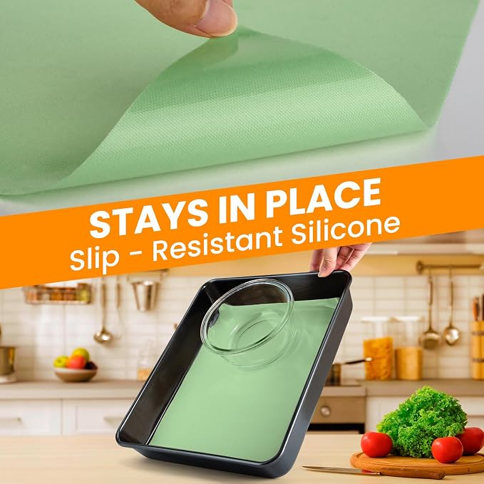 Cut to Size Silicone Baking Mat Roll-Best German Silicone - Heat Resistant Silicone Baking Macaron Mat,Non-stick Pastry Mat, Reusable Dough Mat for Rolling - Image 5