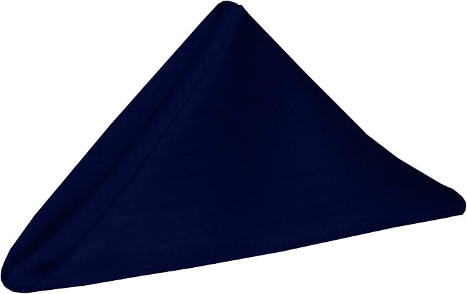 20x20-Inch Shantung Cloth Napkins, Deep Royal, Set of 12 by UltimateTextile