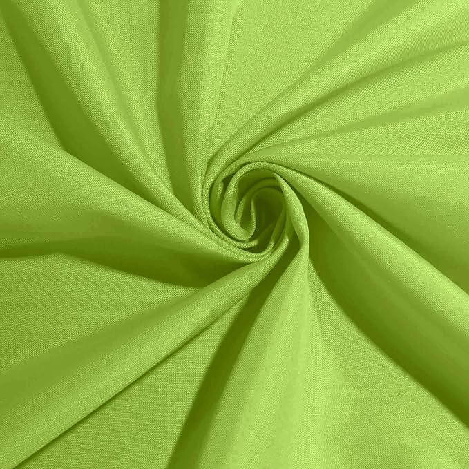 Efavormart Premium Cloth Napkins Set of 5, 20x20 Inch Lime Green Seamless Dinner Napkins, Washable Linen Table Napkin Cloth with Hemmed Edges for Weddings, Party and Banquet - Image 3