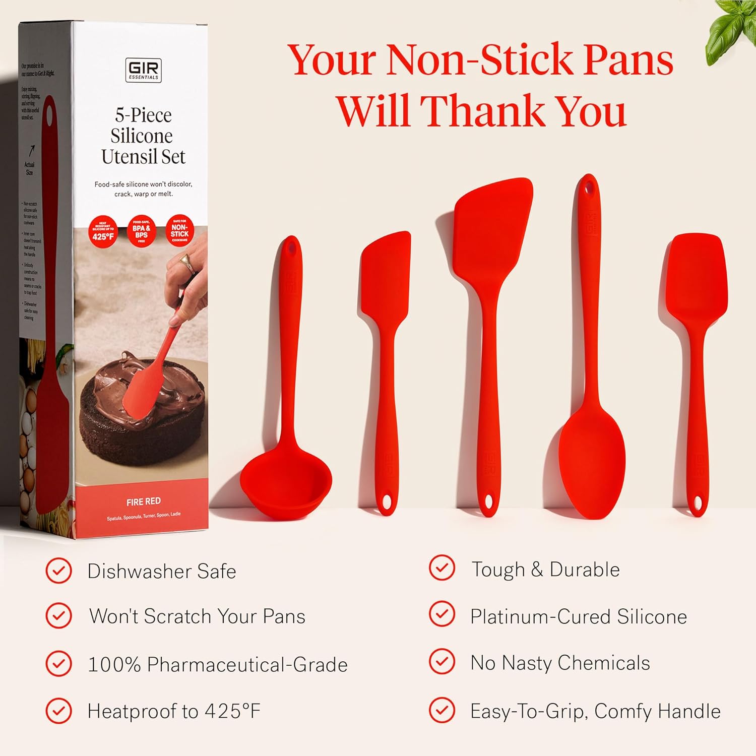 GIR Silicone Essentials Kitchen Utensils - Thumbnail 4