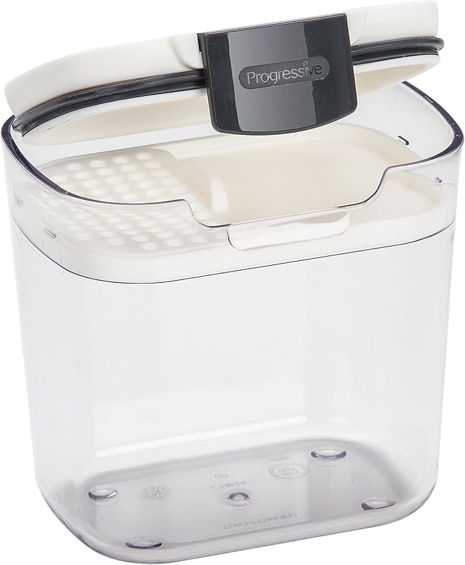 ProKeeper 6-Piece Airtight Food Storage Containers for Baking Essentials - White & Clear, Plastic, BPA-Free - Image 6
