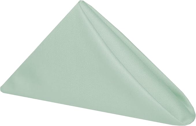 17x17-Inch Square Twill Cloth Napkins, Seamist, Set of 60 by UltimateTextile