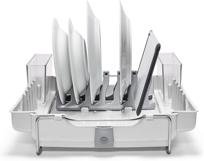 OXO Good Grips Foldaway Dish Rack - Image 11