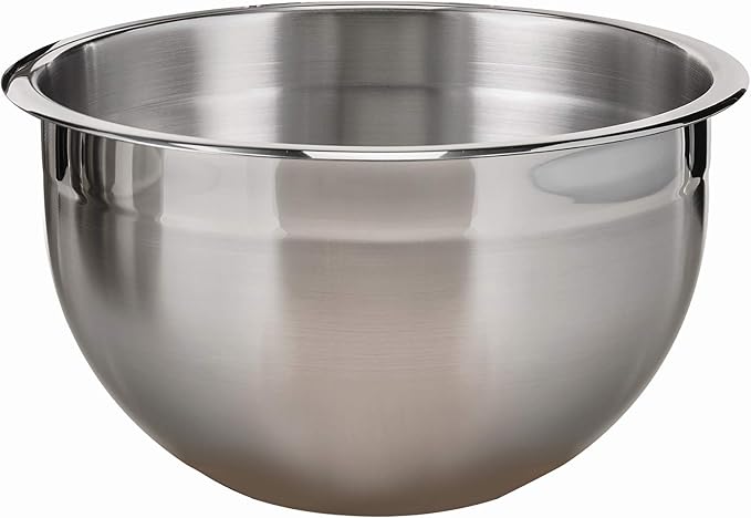 Tramontina Gourmet 5-Quart Stainless Steel Mixing Bowl | Ideal for Salads, Preparing and Serving, Dishwasher-Safe by Tramontina