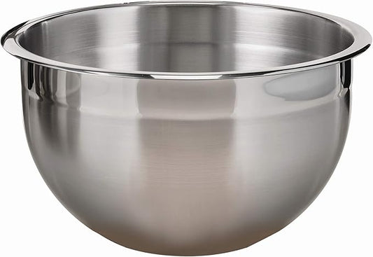 Tramontina Gourmet 5-Quart Stainless Steel Mixing Bowl | Ideal for Salads, Preparing and Serving, Dishwasher-Safe by Tramontina