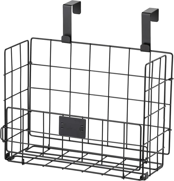 IRIS USA Over The Door Organizer, 3 Pack, Hanging or Wall Mount Wire Basket | Spice Rack Bathroom Cabinet Closet Laundry Pantry Door Organizer, Wall Baskets, Durable Easy Assembly - Image 8