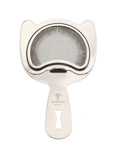 Barfly Fine Mesh Spring Strainer, Stainless Steel - Image 2
