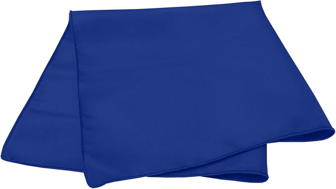 20x20-Inch Square Polyester Cloth Napkins, Royal Set of 12 - Image 2
