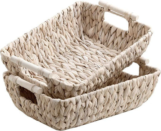 Storageworks Wicker Baskets For Storage, Storage Baskets For Decor by StorageWorks