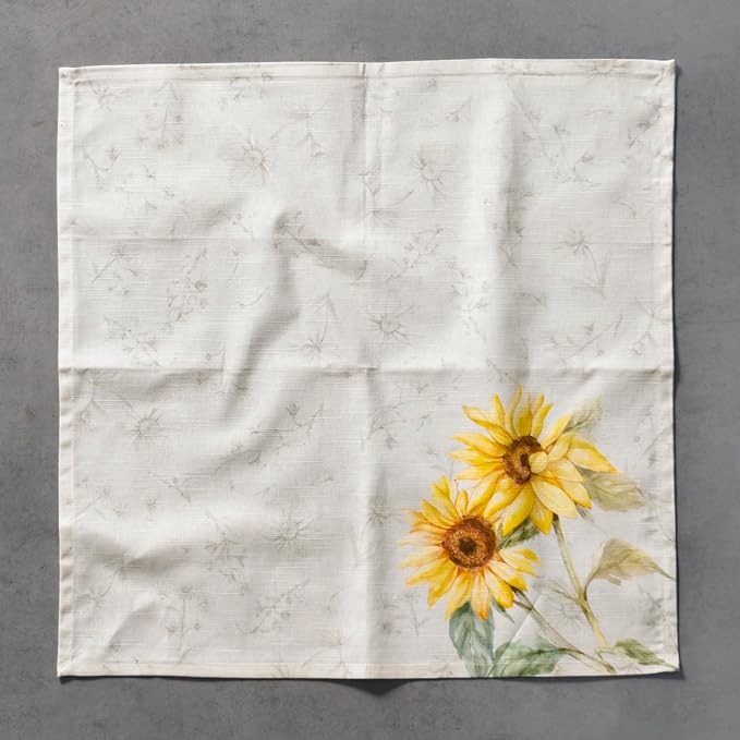 Maison d' Hermine Cloth Napkins Set of 4 Reusable 100% Cotton (20" x 20") | Everyday Square Napkins Cloth Washable Dinner Party Wedding Restaurant Hotel Kitchen Spring Summer - Candice - Image 8