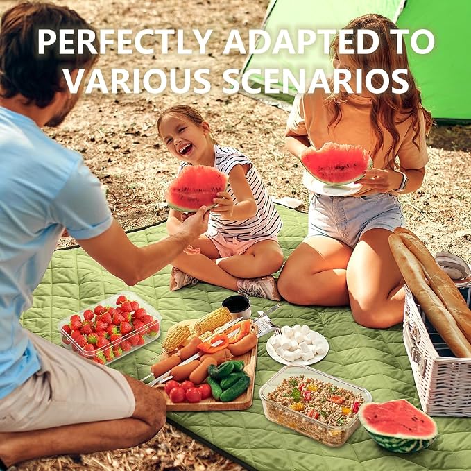 Vixino Vacuum Seal Containers, 3Pcs Reusable Food Storage Containers with Lids for Meal Prep and Freezer,BPA-Free，Microwave Safe，Leak-proof,Airtight (Vacuum Sealer Not Included) - Image 8