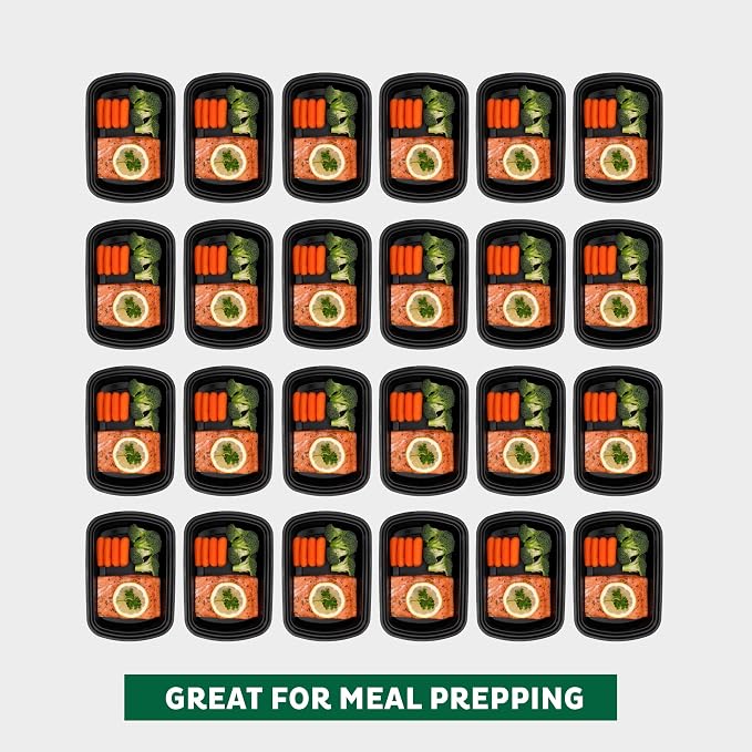 Freshware Bento Box Meal Prep Container, 32, 1-Compartment, 150-Pack, 32 ounce - Image 3